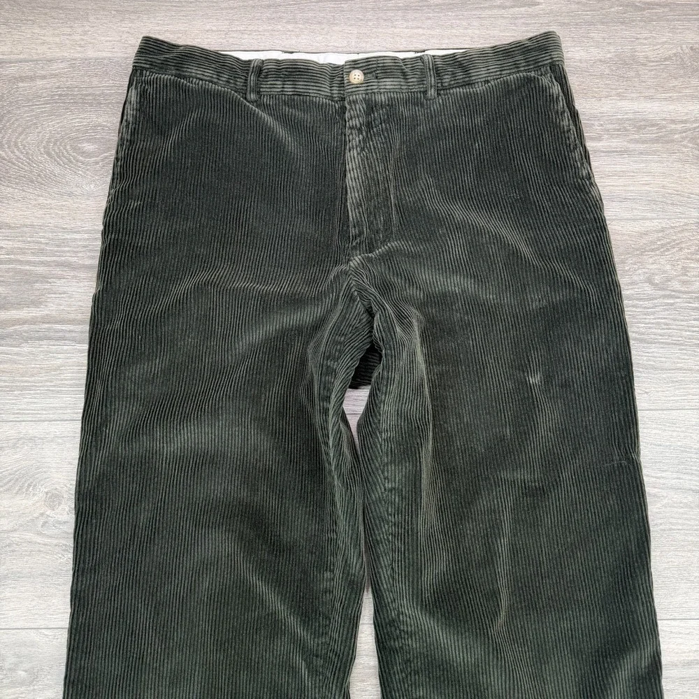 Vineyard Vines Corduroy Pants Mens 34x30 Olive Green Straight Leg Preppy Y2K